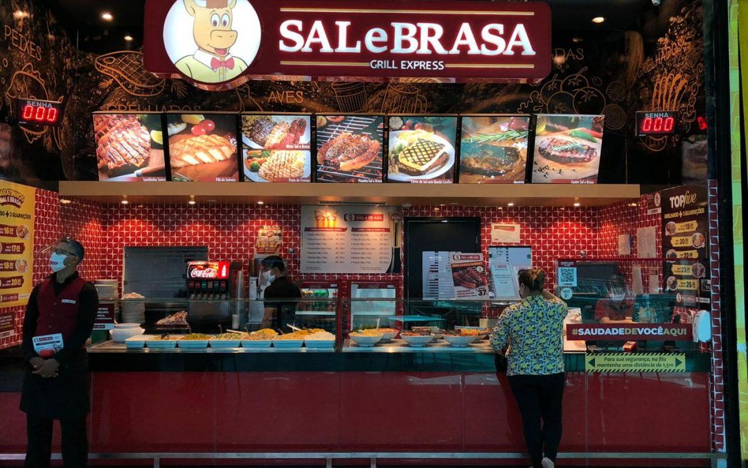 Sal e Brasa Grill Express já está com 100% das suas lojas em operação